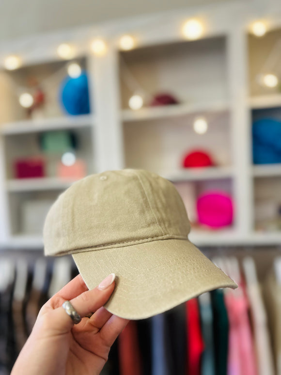 Vintage Washed Baseball Cap