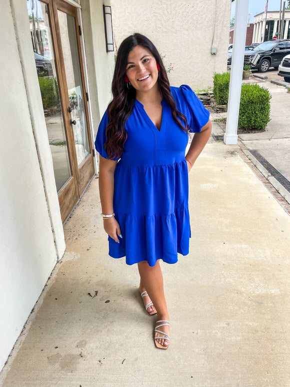 Royal Blue Dress
