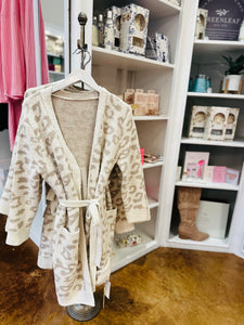 Leopard Robe