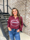 Game Day Crop Sweatshirt