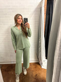 Textured Knit Set
