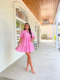 Checkered Fringe Dress