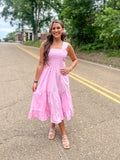 Smocked maxi dress