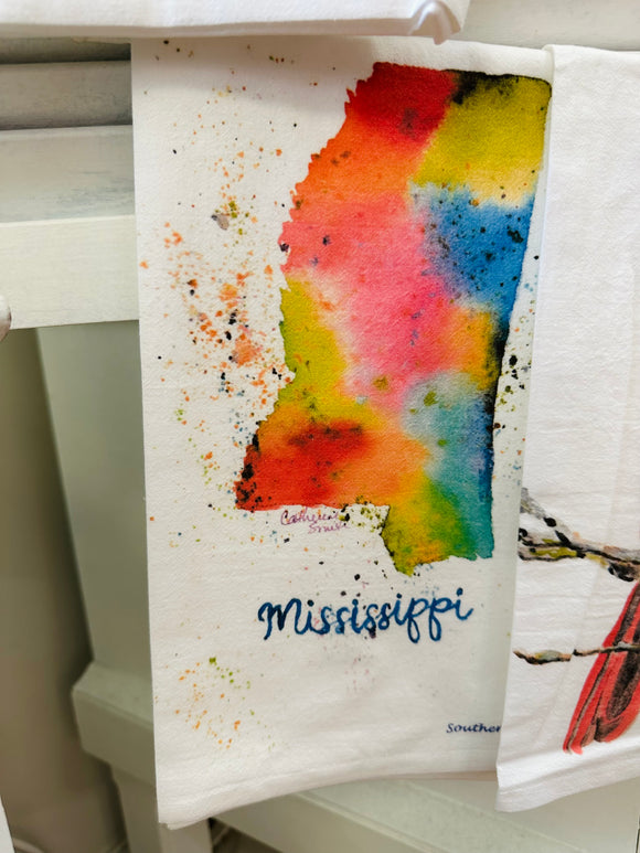 Mississippi Tea Towel