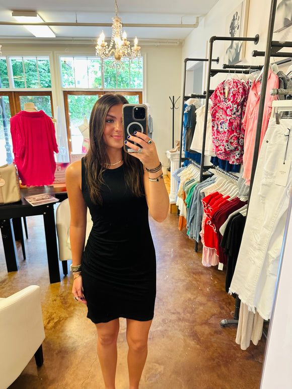Side Ruched Mini Dress
