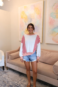 Stripe long sleeve
