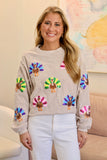 Turkey Embroidered Crewneck