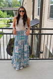 Paisley Mix Maxi Skirt