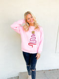 Christmas Tree Patch Sweater