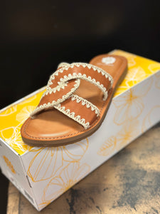 Dandie Tan- Yellowbox Sandals