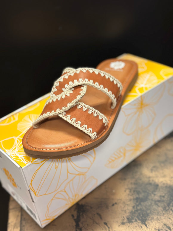Dandie Tan- Yellowbox Sandals