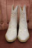 Caroline Flower Embroidered Western Boot