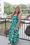 Tube Top Smocking Dress