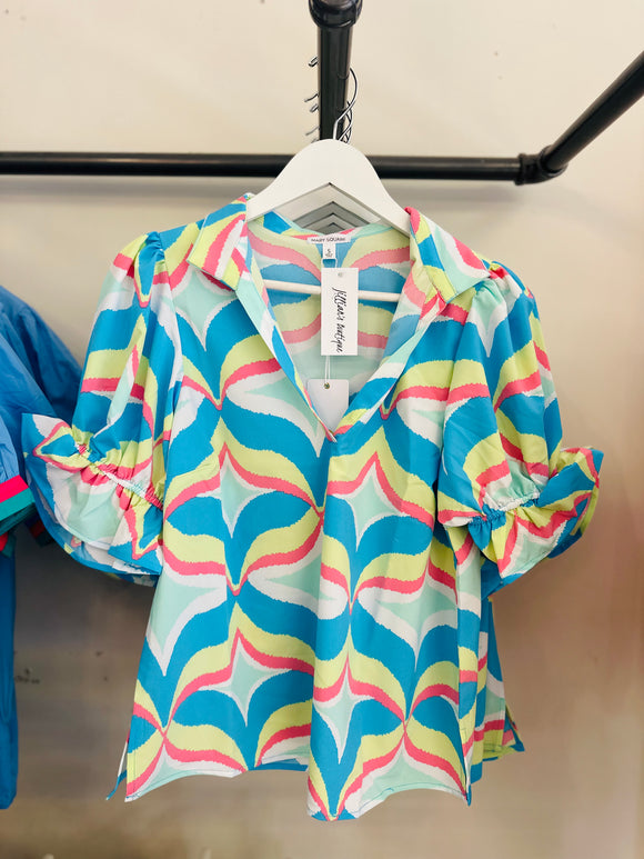 Mary Square  Blouse
