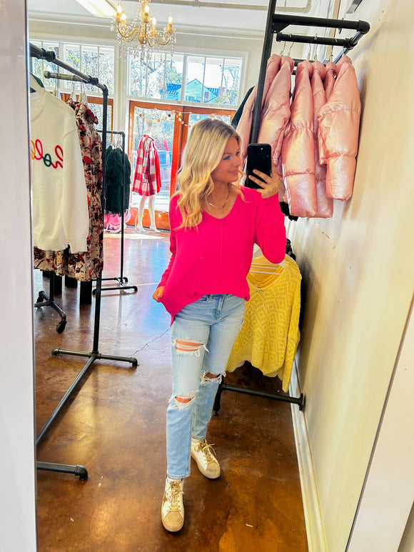 Bright Soft Knit Sweaters