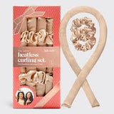 Kitsch Satin Heatless Curling set Champagne
