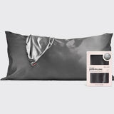 Kitsch Satin King Pillowcase Charcoal