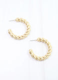 Berkeley Twisted Hoop Earrings