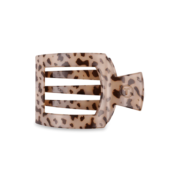 Square Flat Teletie Hair Clip Medium