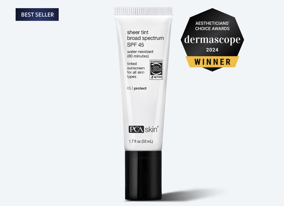 PCA Sheer Tint Broad Spectrum SPF 45