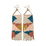 Brooke Beaded Fringe Earrings