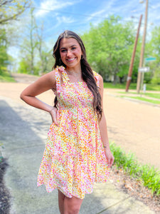 Shoulder Tie Dress