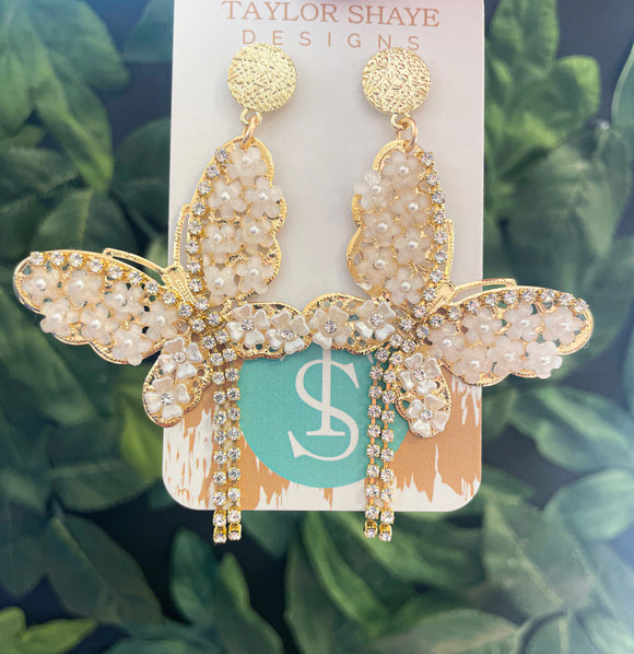 White Butterfly Drops