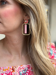 Sequin Top Stick Hoops