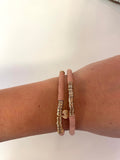 Gold Sequin Stretch Bracelets