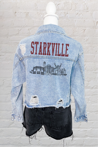 Hail State Skyline Denim Jacket