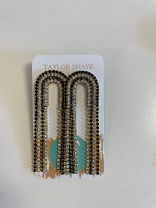 Rhinestone Chain Drops