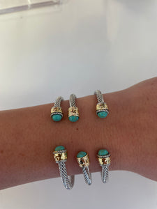 Turquoise Stud Cuff