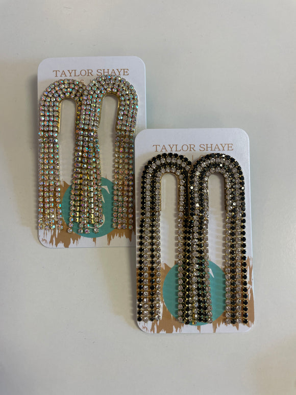 Rhinestone Chain Drops