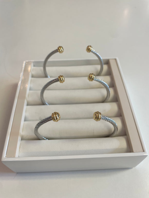 Gold Stud Cuff